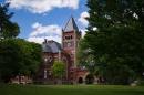 Summer view of Thompson Hall